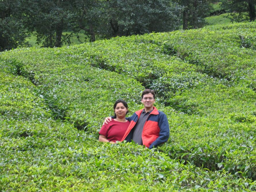 At lovely place- Munnar 